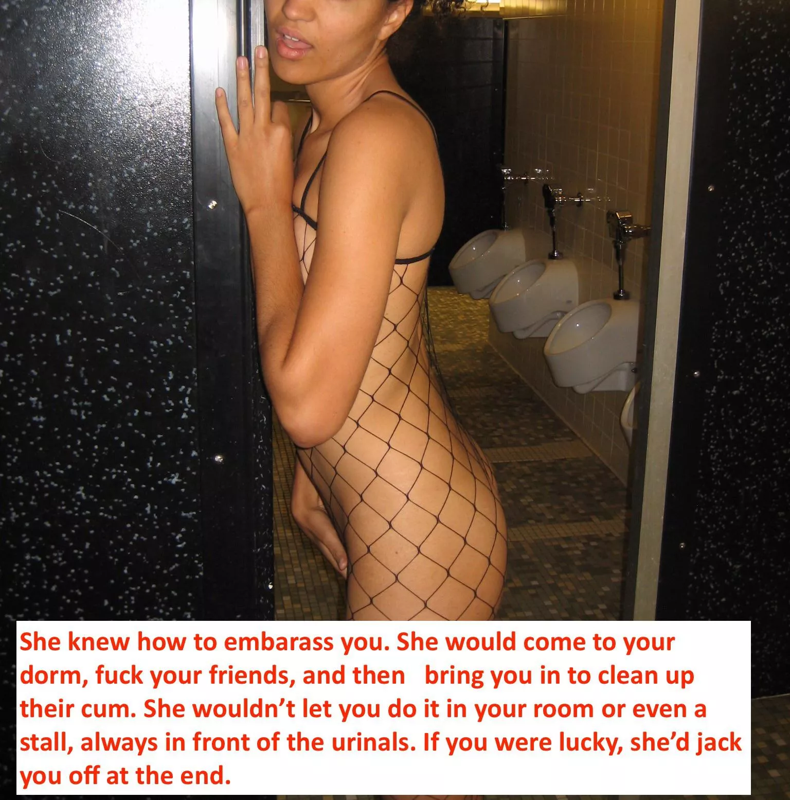 College cuckold humiliation