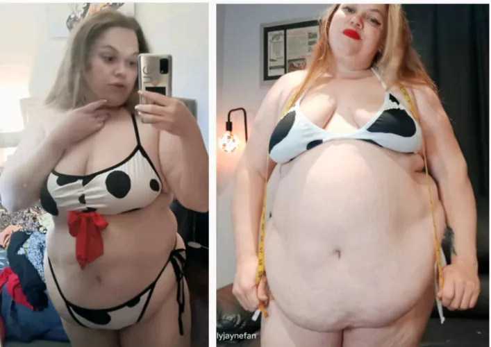 Cow print is a favourite, I also like these gains