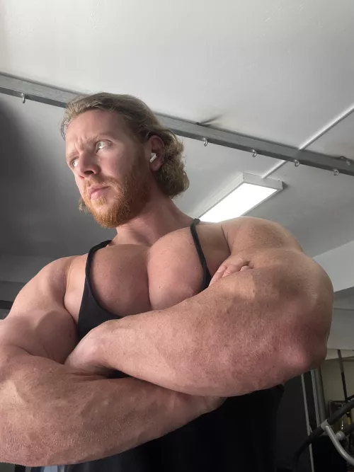 Describe my forearms with one word?