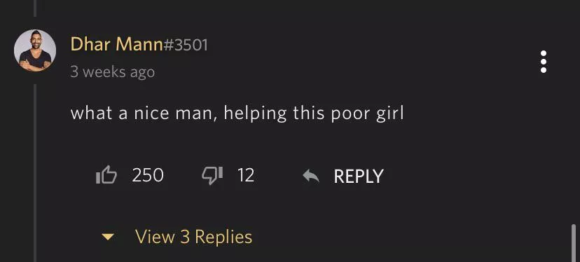 Dhar man is watching hentai again.