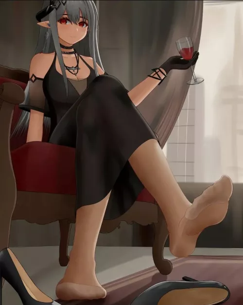 Enjoying some wine 🍷(BM) [Arknights]