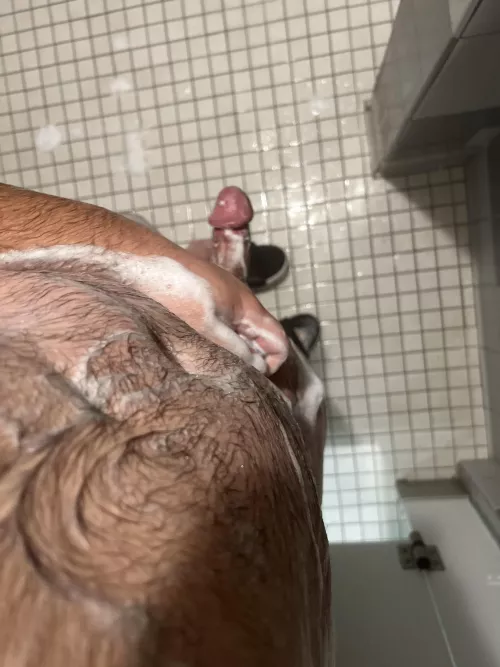 Get the soap everywhere.