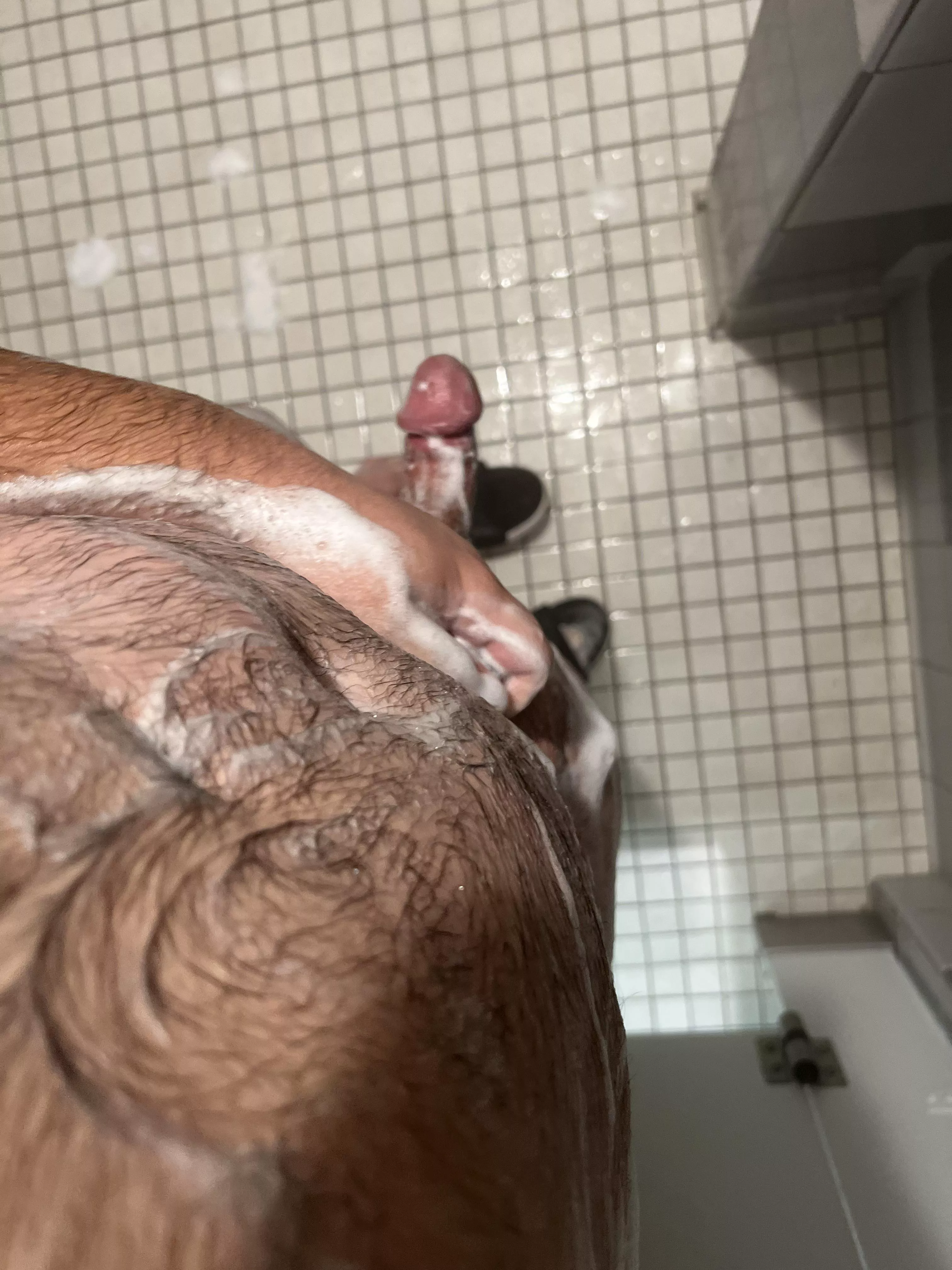 Get the soap everywhere.