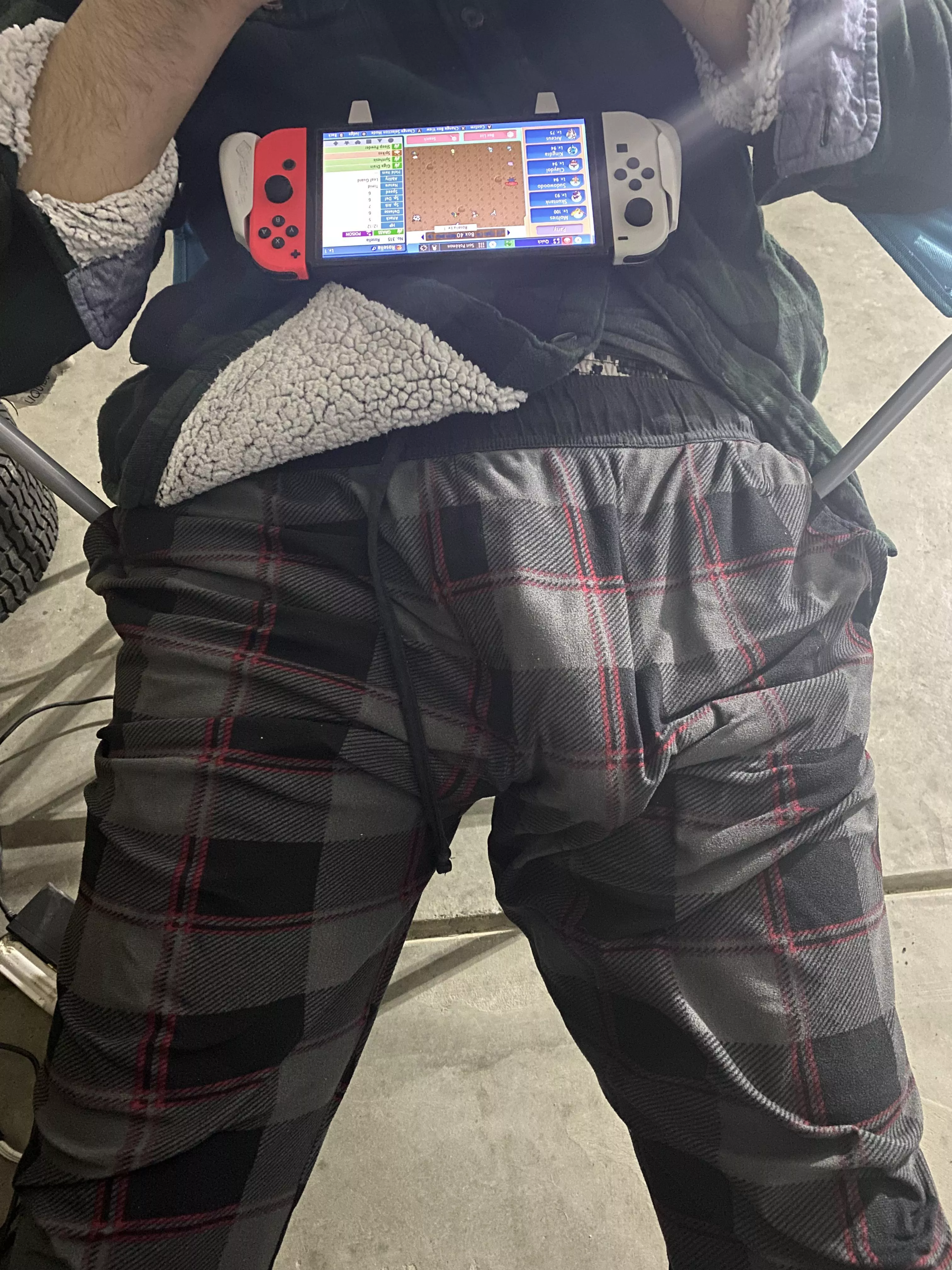 He’s always getting hard around me 🤤