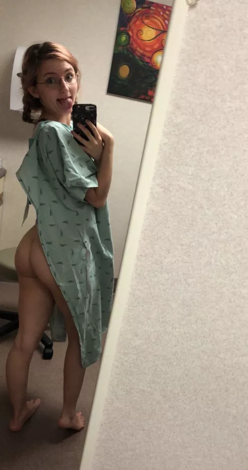 Hospital Gown Flash