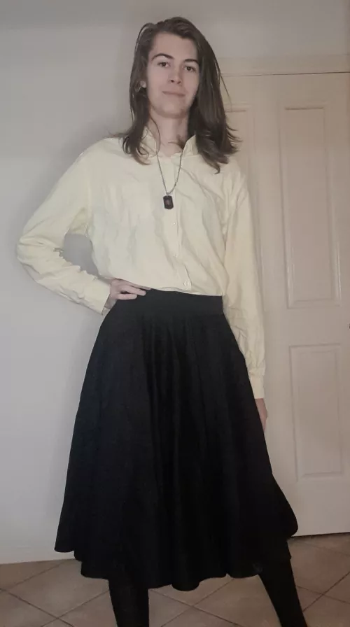 I need a femboy to cuddle. Any volunteers? 🤎