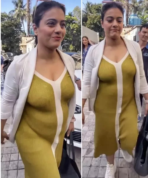 Indian MILF actress Kajol. Massive tits and huge thick nipples