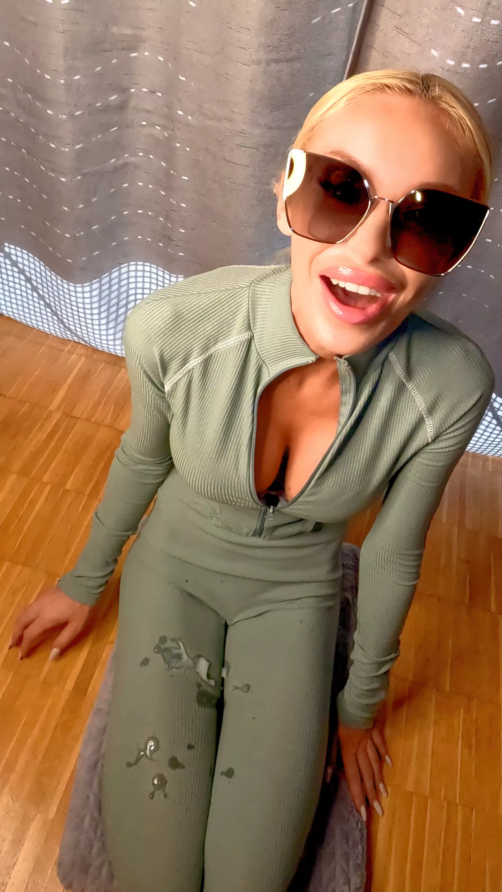 Is it technically a bodyshot when you spit it out on your legs?