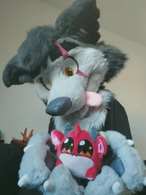 Just a dog with an emotional support demon