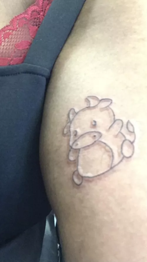 Just a little reminder to carry with me always. Never wanna forget what a breedable little cow I am.