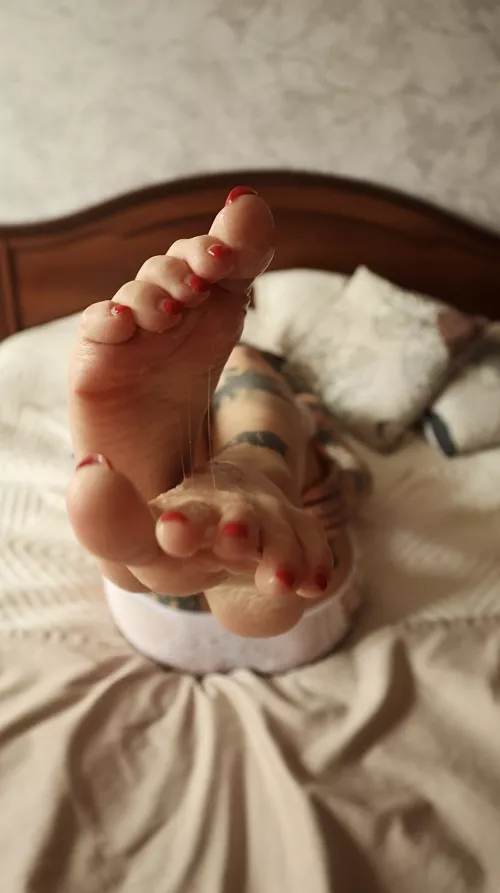 Let’s have some fun together. You..Me..and my feet