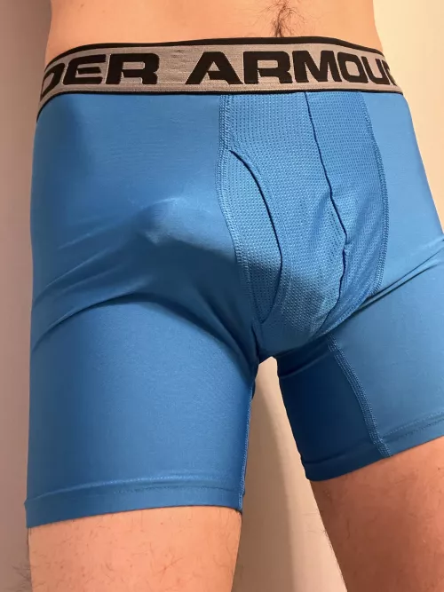 Like my blue Under Armours?