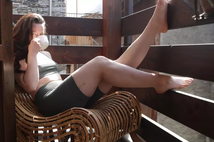 Love enjoying fresh breeze, my nipples agree