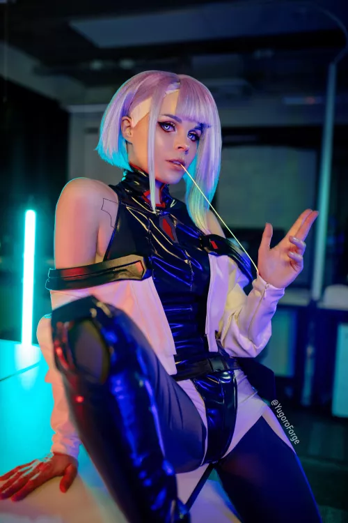 Lucy from Cyberpunk: Edgerunners by Yugoro