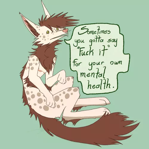 Mental health matters (Art by me)