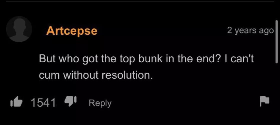 No Cum Without Resolution