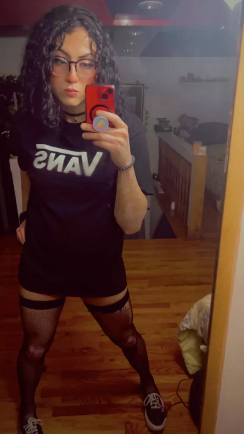 Oversized shirt as a dress is so underrated 😋