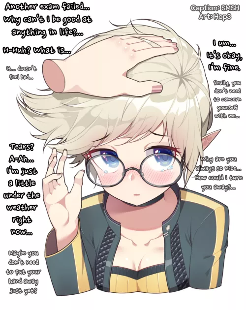 Pat Pat [FSub] [Wholesome] [Reverse Comfort] [Failed Exam] [Headpat] [87/365]