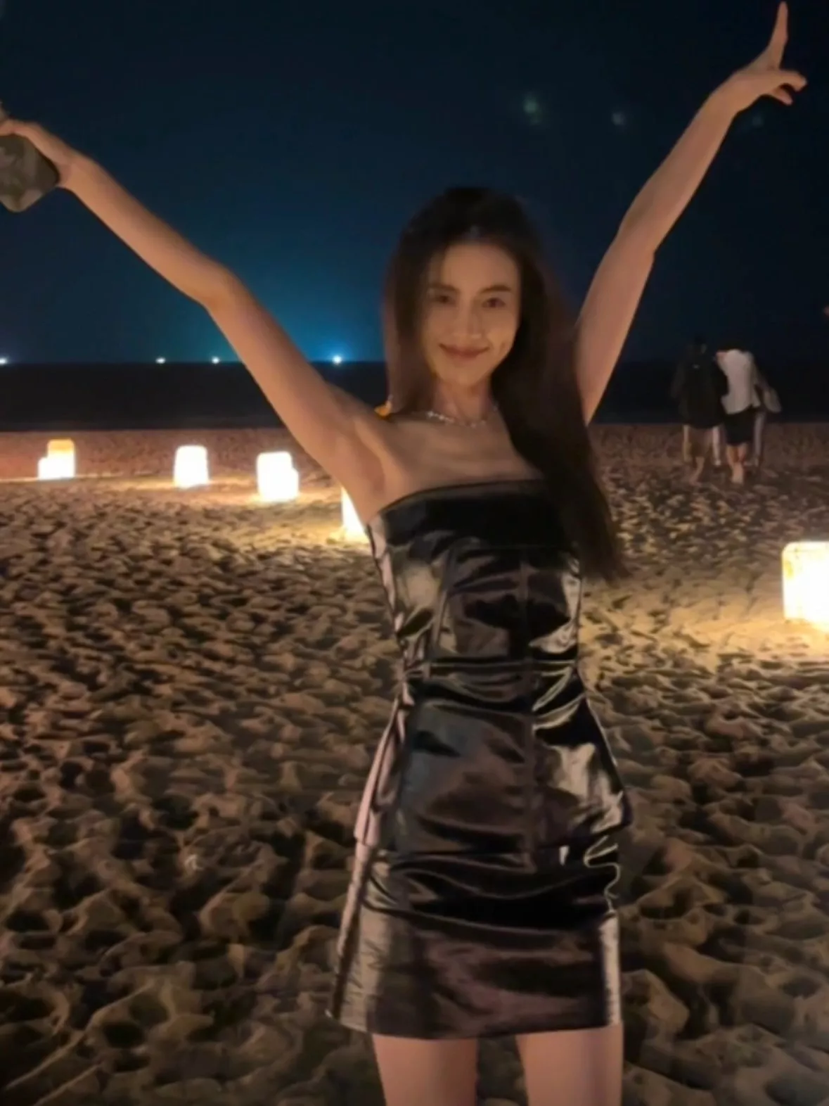 Photos from the beach bonfire party