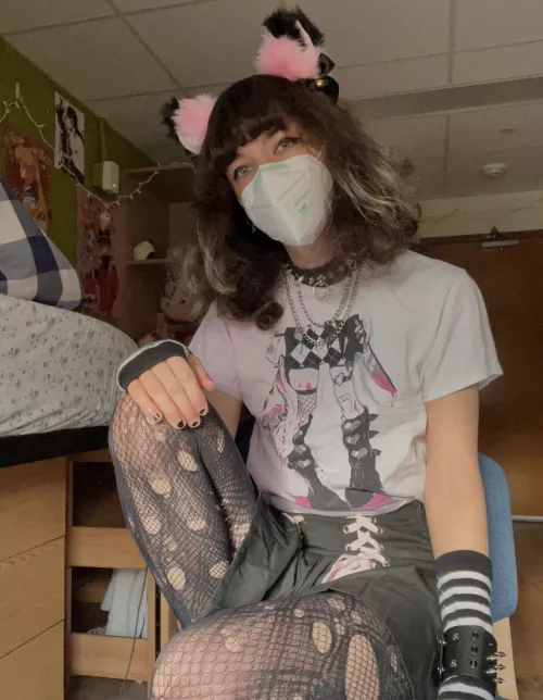 Ripped up some tights