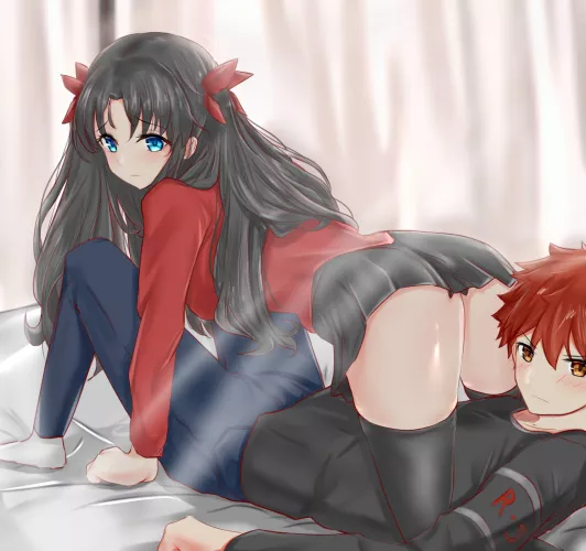Shirou and Rin