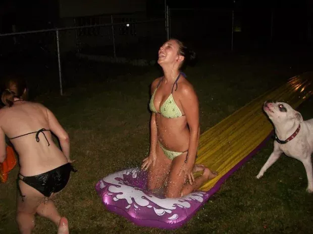 Slip and Slide Party Time!