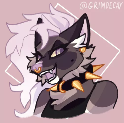 someone get this girl a muzzle, she's BITIN' [OC] twitter: @GRIIMDECAY