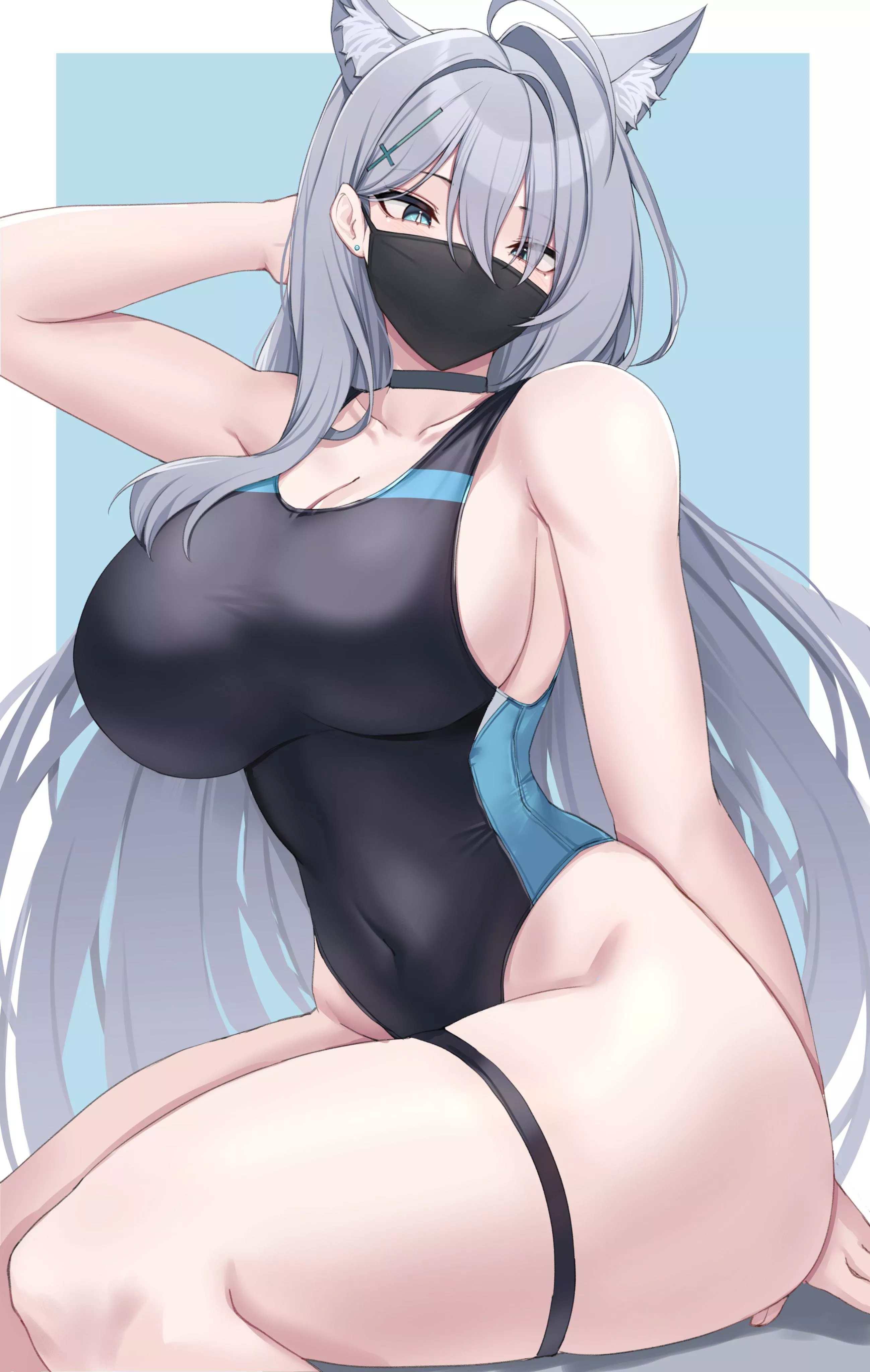 Swimsuit Shiroko (Blue Archive)