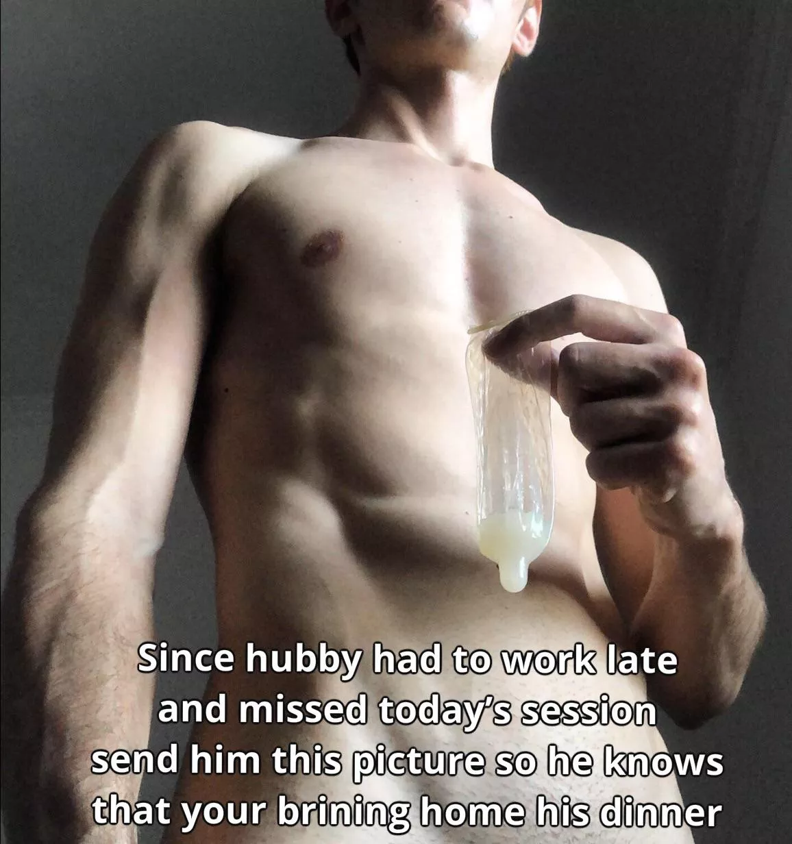 Tell hubby dinners on me tonight…