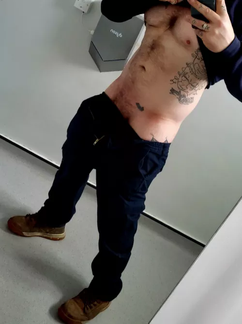 Would you meet a working daddy in your work toilets??