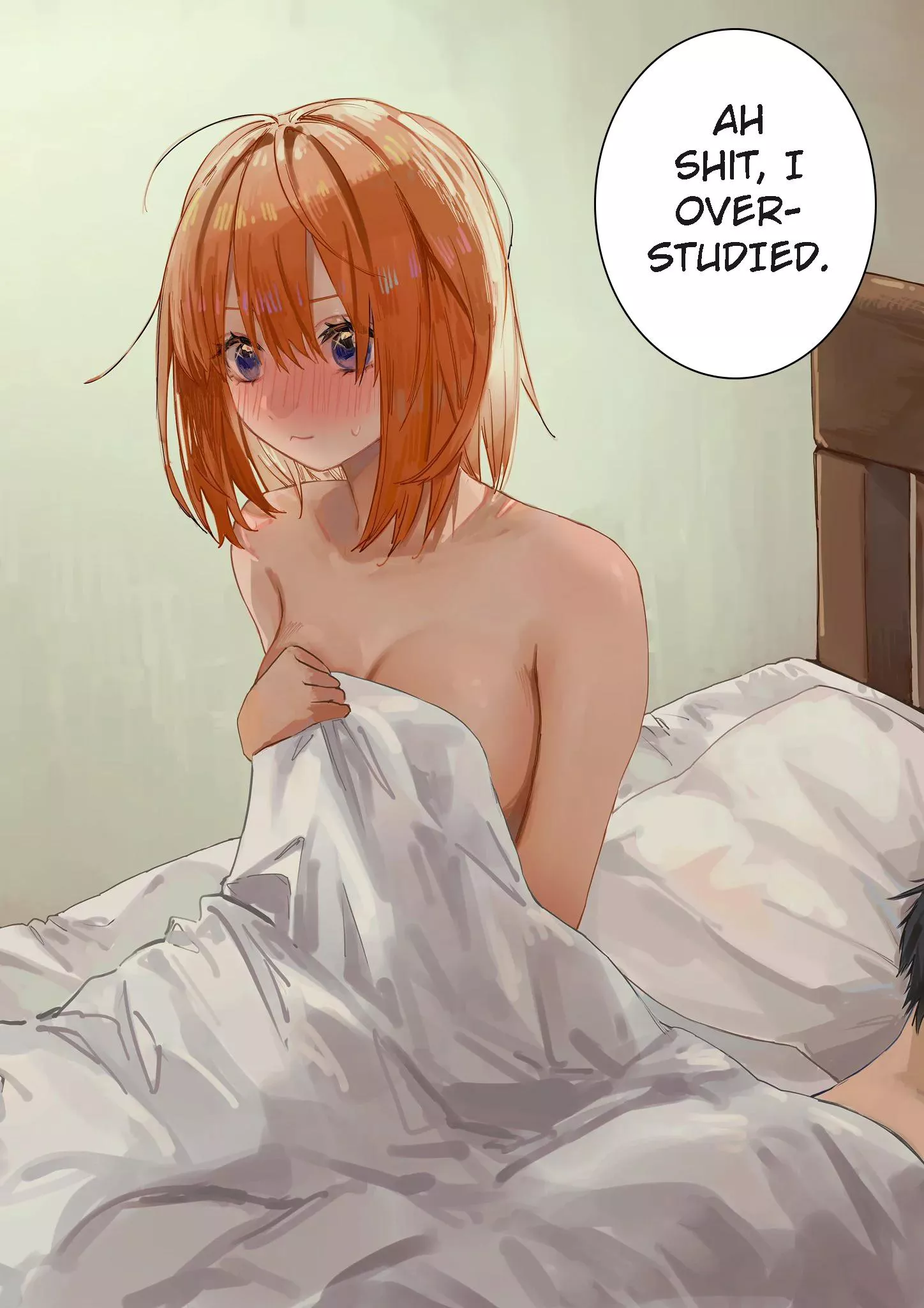 Yotsuba has overstudied