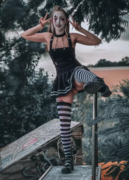 You can see it from the front.