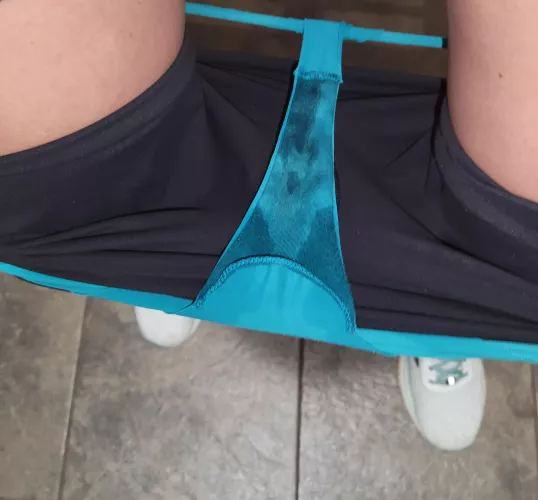 50/50 sweat and excitement