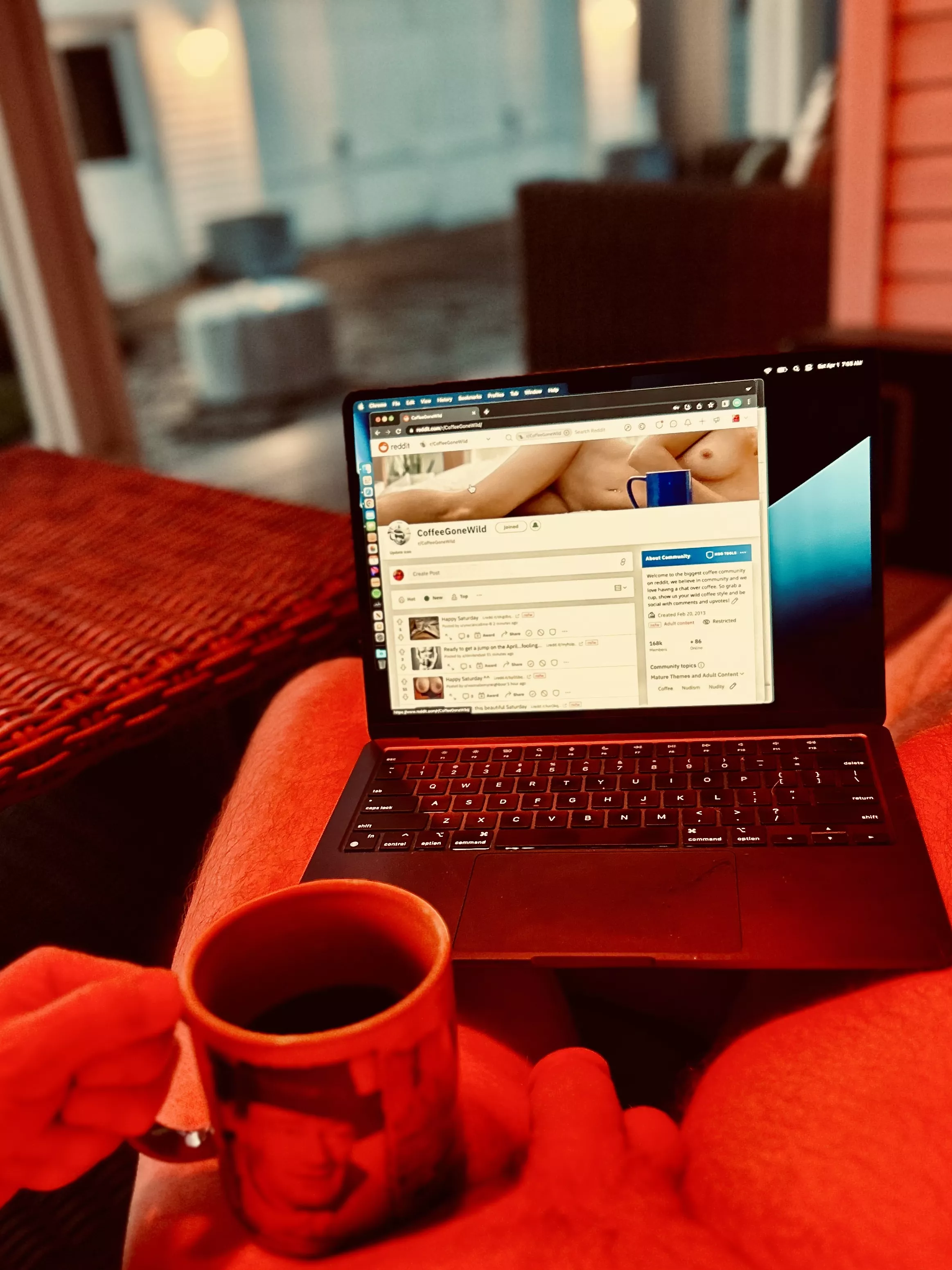 ah, the pleasures of home. happy weekend CGW