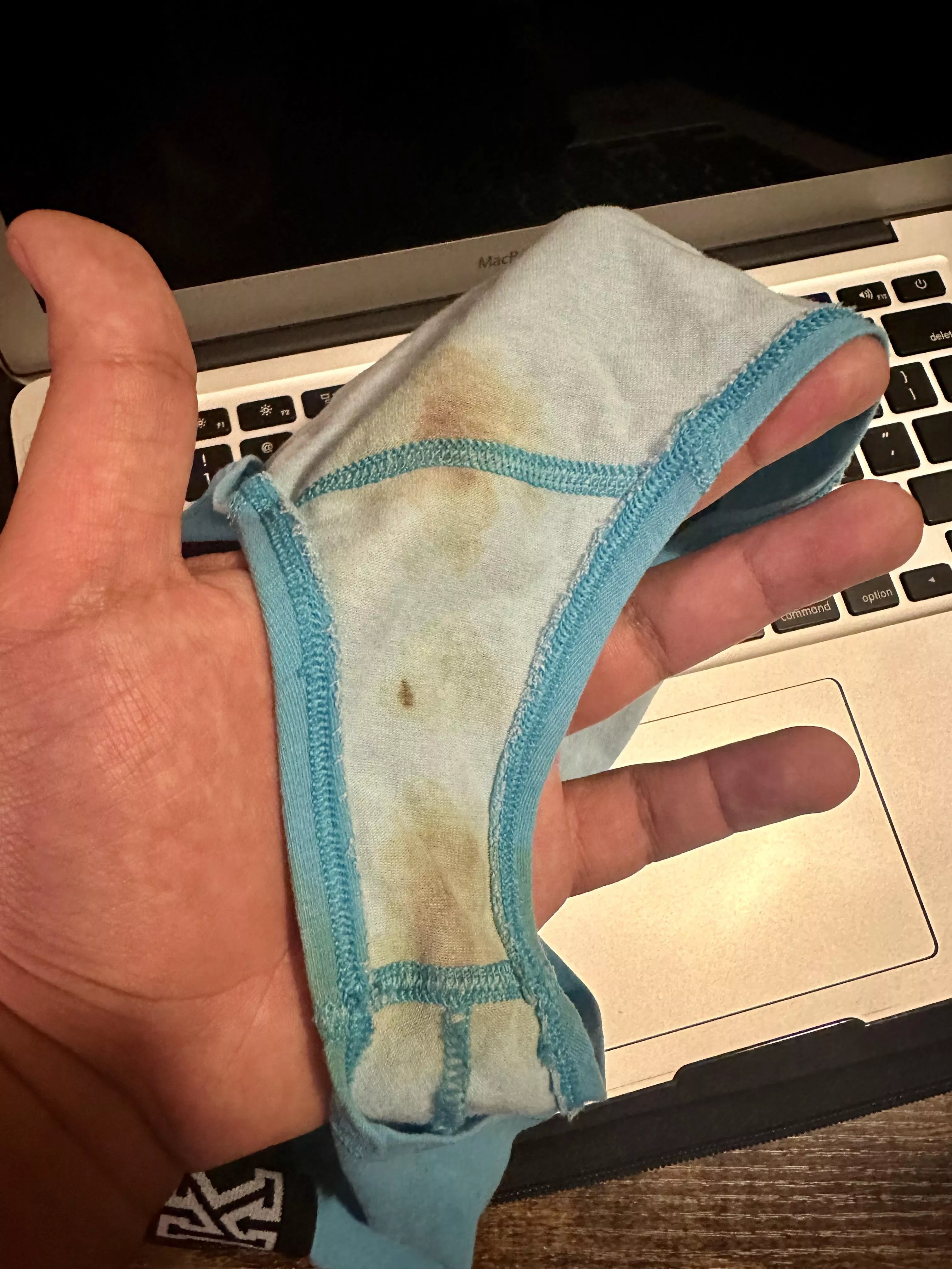 Any other guys sniff their wifes dirty panties while they stroke?