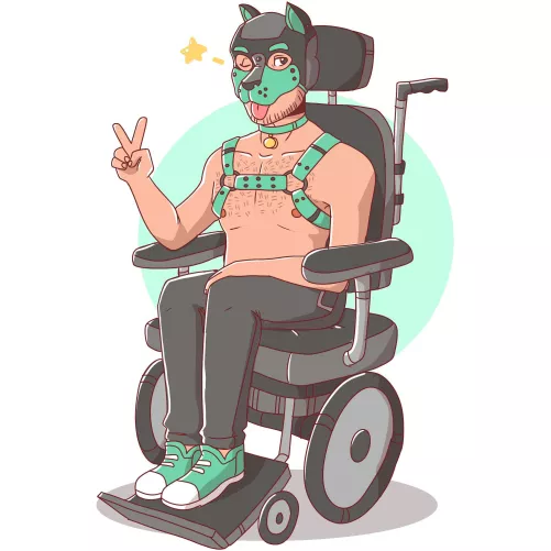 Awroo hi pups 🐶💚