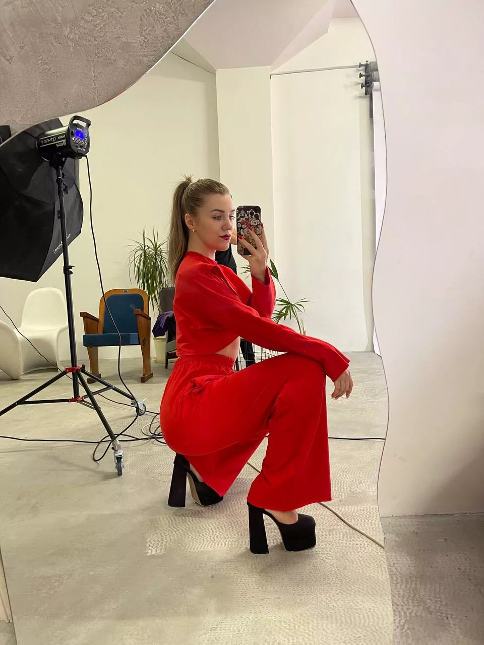 Bow down to me and be below me