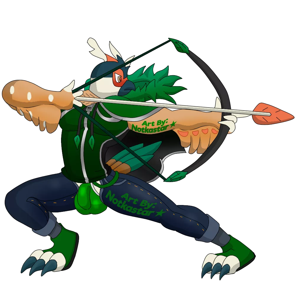 Decidueye Bulls-Eye [M] (Notkastar)