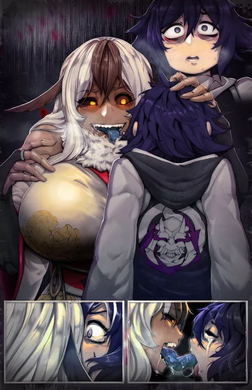 horrific encounter [MF] (scribblesquab)