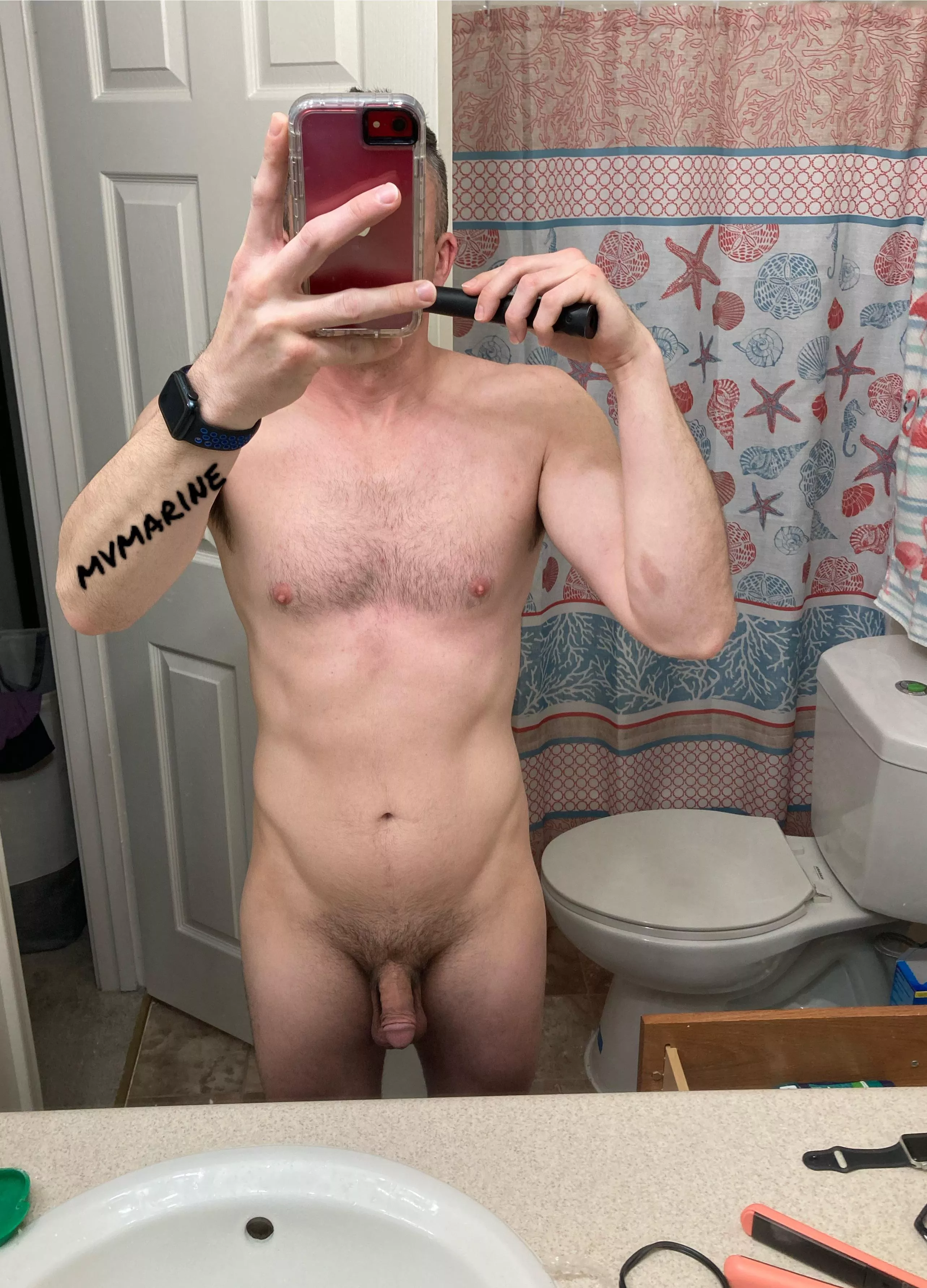 How’s the V? Wife is in the shower behind me