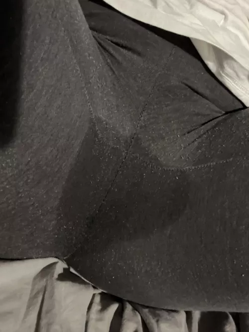 I hadn’t even touched myself yet