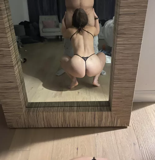 I really love knowing that hubby will be able to taste his cock when I get home!