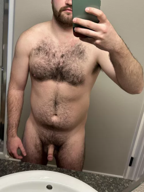 I think Saturday morning calls for pre shower fun