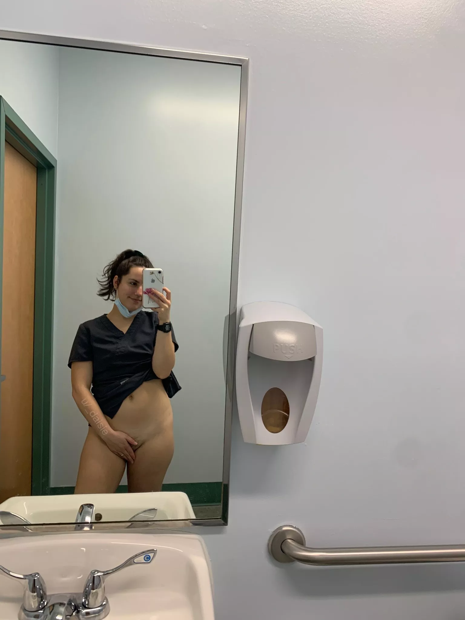 i'm a vet tech, so you have to lick my pussy. deal?