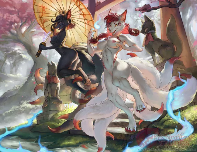 It IS cherry blossom season... 🌸 [FF] (SixthLeafClover)