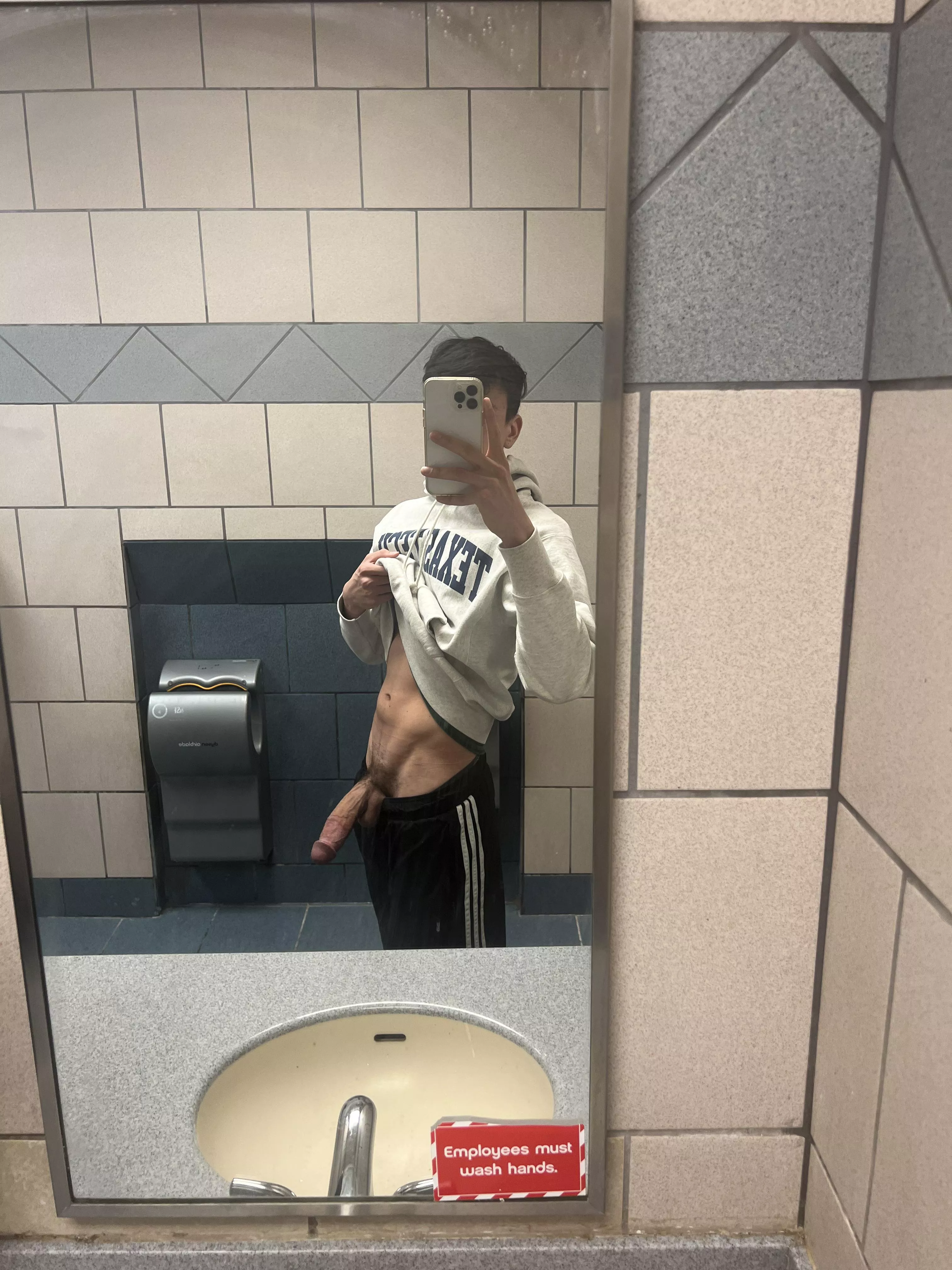 Just waiting for someone to walk in