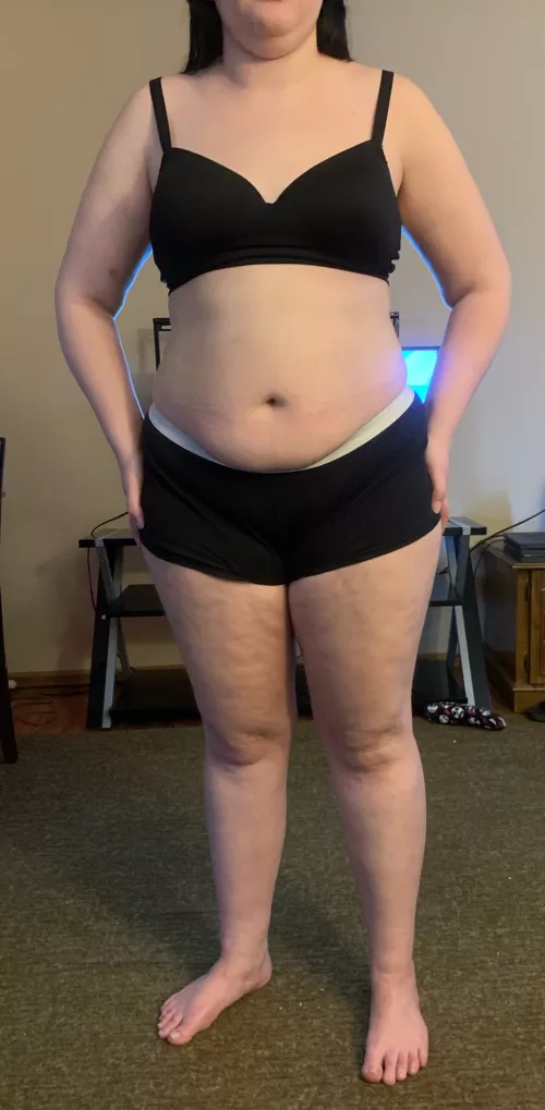 My tummy is over my wristband now😝😝🐷