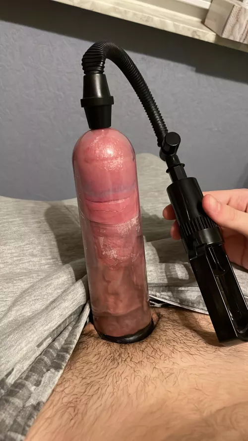 Need to get bigger pump 😭