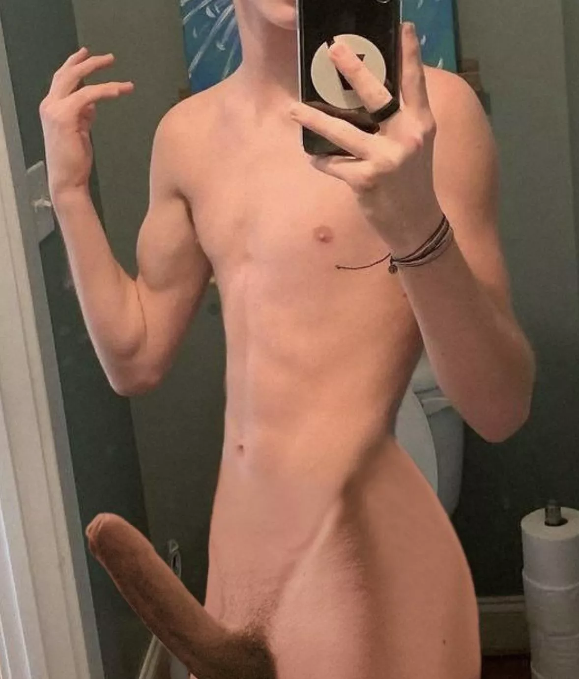 NOT OC - small twink with a massive ass and nice cock