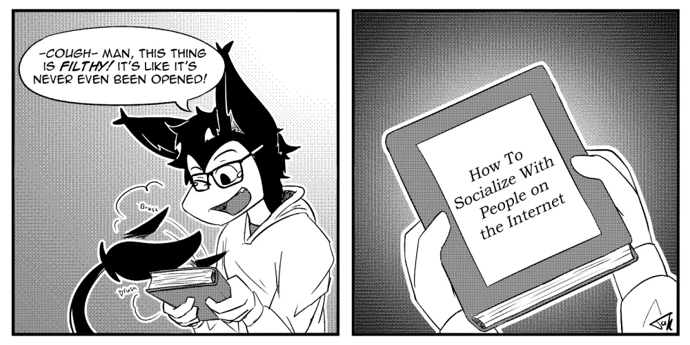 Old Book (comic by me)